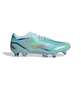 Adidas X Speedportal.1 SG Soccer Cleat Boots Clear Aqua Red Blue SZ 11.5 GW8442 - Picture 1 of 5