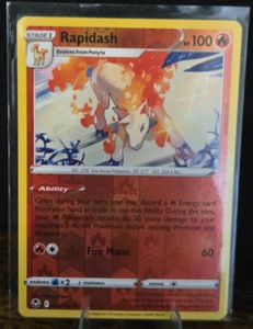 Pokémon TCG - Rapidash - 22/195 - Reverse Holo - Silver Tempest - Picture 1 of 2