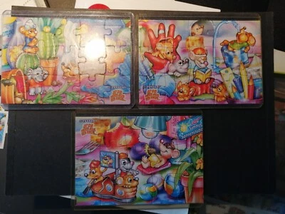 KPL. Satz Puzzle Ist die Katze aus dem Haus 2002 - Bild 1 von 2