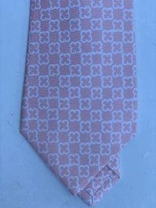 $295.00 CORBATA CUELLO DE SEDA ROSA KITON NAPOLY 7 PLIEGUES - Imagen 1 de 5