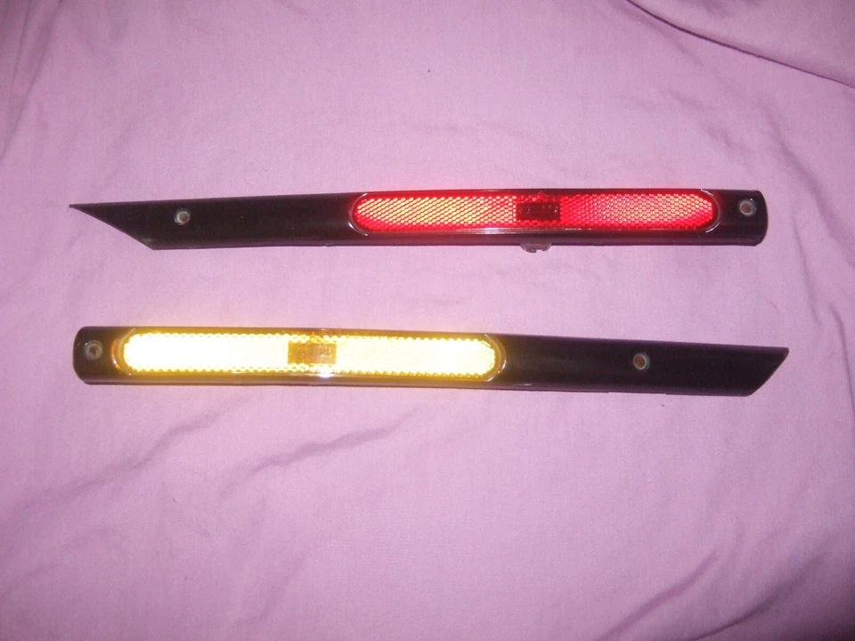 Pontiac Fiero GT Front and Rear LH Marker Bezel Trim OEM Used As Pictured #1552 - Image 1 of 4