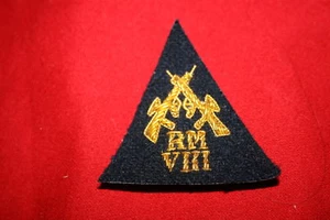 PARCHE DE 8 INSIGNIAS AZUL PARA EQUIPO DE TIRO REAL MARINES BRITÁNICOS VIII - Imagen 1 de 1