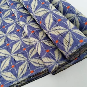 Rollo de tela kimono perno tejido personalizado de lana de aciano sin usar BW87 - Imagen 1 de 9