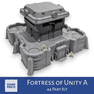 Fortress of Unity A | Ethereal Dominion | Tau Terrain Scenery Tabletop Wargaming - Picture 1 of 9