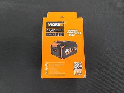 Совершенно новый запечатанный - WORX - 20V питания доля PRO 4,0 Ач литиевый аккумулятор - Изображение 1 из 4