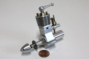 Rare Historical 1949 Helmut Bernhardt HB 1cc / .06 cu.in. Diesel Model Engine. - Picture 1 of 7