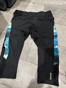 Reebok Capri Leggings Medium - Picture 1 of 2