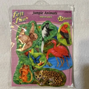 Jungle Animals Felt Flannel Board Little Folk Visuals - Picture 1 of 2