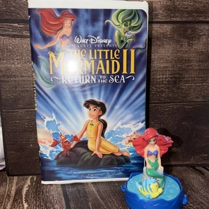 Lot 2 Vintage McDonalds Arielle Happy Birthday Zug Spielzeug 1994 Little Mermaid 2 II VHS - Bild 1 von 14