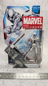 Marvel Universe SPIDERMAN 3.75" Figure Series 4 #014 White Future Foundation - Picture 1 of 6