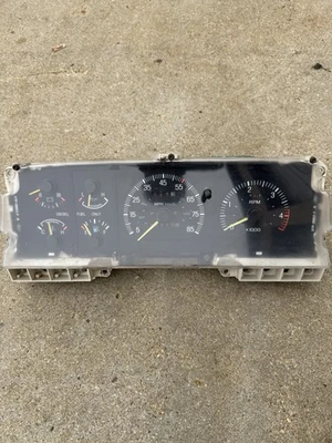 87-91 Ford F-350 Diesel Only Instrument Cluster W/ Tach - Image 1 of 4