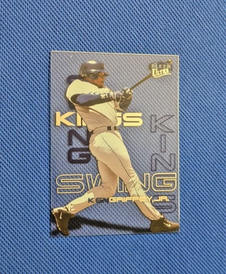 2000 Fleer Ultra KEN GRIFFEY JR. #5SK "Swing Kings" Acetate HOF Seattle Mariners - Image 1 of 3