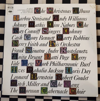 The Christmas Album: 20 Great Christmas Favorites By 20 Great Artists vinyl VG+ - Image 1 of 4