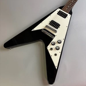 Gibson Flying V Ebony 1992 Electric Guitar - Picture 1 of 11