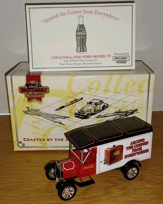 Matchbox Collectibles Coca Cola 1926 Ford Model TT - YYM9650 - w/ Box & COA - Image 1 of 4