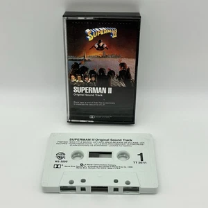 Superman II Original Soundtrack (Cassette, 1980, Warner Bros.) ~ John Williams - Picture 1 of 12
