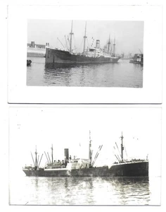 SS Preussen Germany Deutschland Cargo Ship photo and real photo postcard AK - Picture 1 of 1