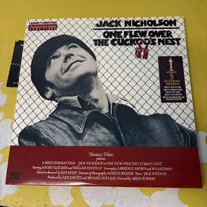 One Flew Over The Cuckoo's Nest 1975 Laserdisc Set LV4531 Jack Nicolson 2 Disc - Picture 1 of 4
