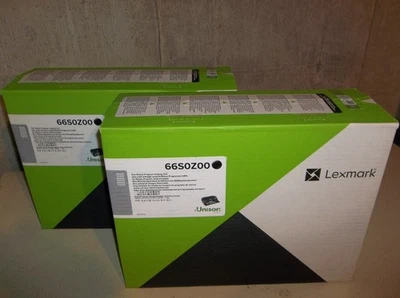 2 Genuine Lexmark 66S0Z00 Imaging Drum for MS531 MX532 MS631 MS632 MX632 Series - Image 1 of 4
