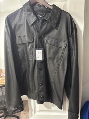 Calfskin/Suede/Lambskin Shirt Jackets HandMade tailored In Italy Size XXL - Image 1 of 4