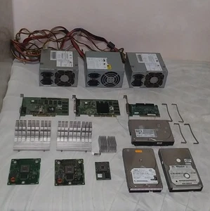 LOTTO INFORMATICA APPLE SCHEDE VIDEO CPU PROCESSORI SCSI HARD DISK ALIMENTATORI - Photo 1/4