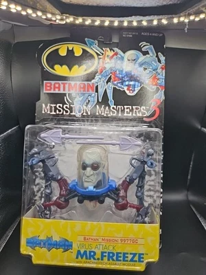 Figura Kenner Hasbro 2000 Batman Mission Masters 3 Virus Attack Mr Freeze Foto 1 de 4