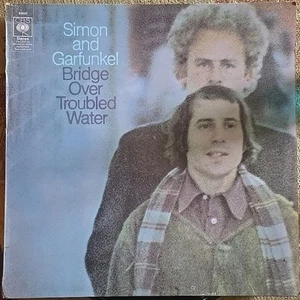 Simon & Garfunkel Bridge Over Troubled Water Vinyl Record LP VGC - Picture 1 of 3