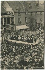 PROCLAMATION OF GEORGE V, MARKET STREET, ST.ANDREWS 1910 - Fife Postcard (P2750)