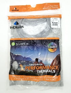 Inderra Performace zweilagig Thermo Crew Poly/Wolle Silvadur Herren Small NEU - Bild 1 von 7