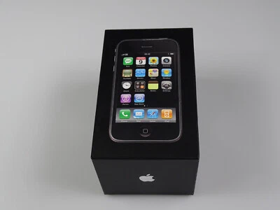 Original Apple iPhone 3G 8GB Schwarz! Ohne Simlock! TOP! OVP! IMEI gleich! RAR! - Bild 1 von 4