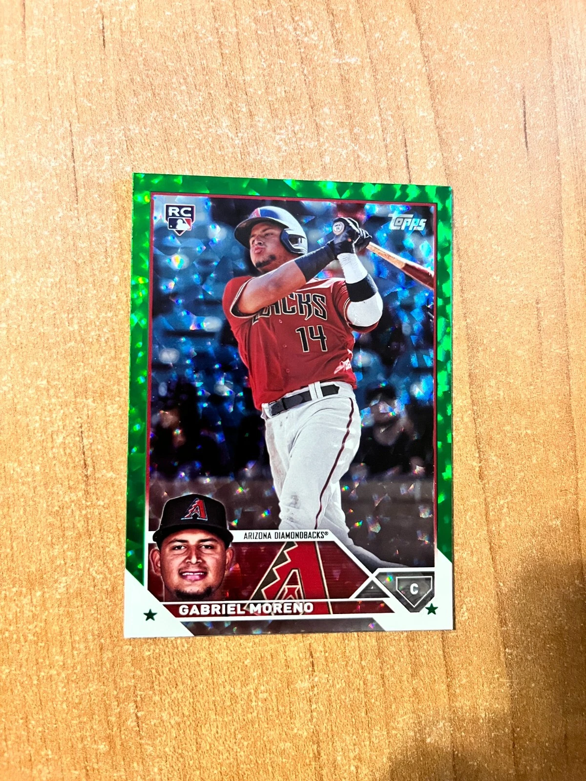 2023 Topps Update - Gabriel Moreno - #US161 Green Ice Foil Parallel #d /499