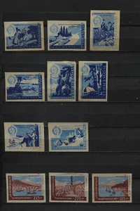 Gran lote de 27 etiquetas de cerillas rusas vintage - Imagen 1 de 3