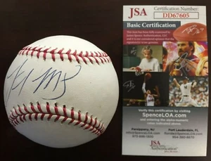 Lastings Milledge OML Single Signed Baseball JSA Certified --- CM195 - Picture 1 of 3