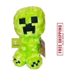 MINECRAFT MOVIE 8" Plush FUZZY CREEPER Stuffed Toy NEW 2025 ***READ*** - Picture 1 of 6