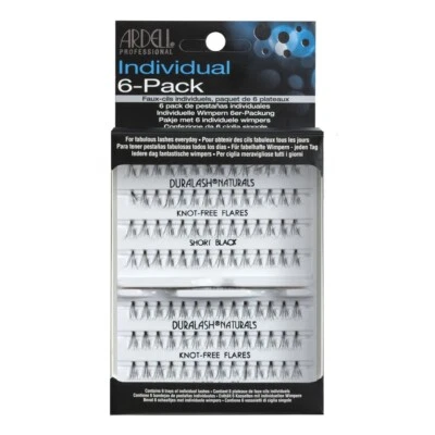 Ardell Individuals 6 Pack Knott-Free Short Black #60079  - Image 1 of 2