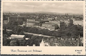 Postal Viena Panorama con Parlamento s/w realmente funcionó 25.6.39 (708-AK111) - Imagen 1 de 2