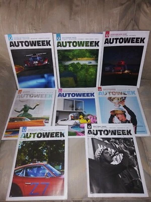 8 Autoweek Magazines July - November 2019 Car Culture Since 1958 Made In Detroit Foto 1 de 4