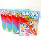 Unicorn Themed Pre-Filled Party Bags For Children's Unisex Birthday Celebrations