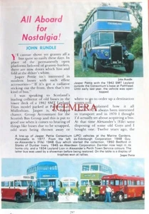Jasper Pettie Consortium (JPC), Transport Nostalgia: corte de revista 1982 - Imagen 1 de 1