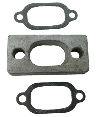 JLO ROCKWELL EXHAUST MANIFOLD EXTENSION & GASKET L295 R295 L297 L300 L340 R340 - Image 1 of 3