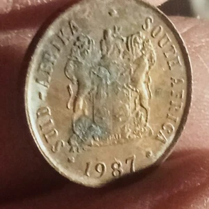 1987 1 CENT SOUTH AFRICA..RARE..FOR COLLECTOR - Picture 1 of 4