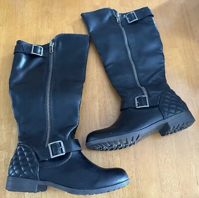 Botas de montar altas para mujer Mlarisa Material Girl talla 7 Foto 1 de 4