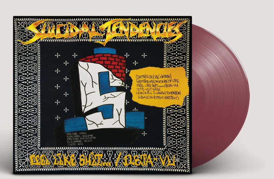 Suicidal Tendencies – Controlled By Hatred (Sealed Col Vinyl LP) 2 Bent Corners - Image 1 of 3