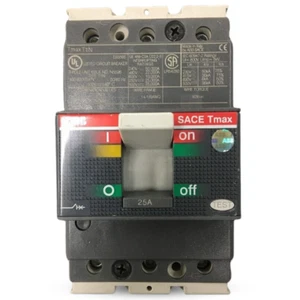 ABB T1N025TL SACE Tmax geformtes Gehäuse thermischer magnetischer Leistungsschalter 3P 3-polig - Bild 1 von 1