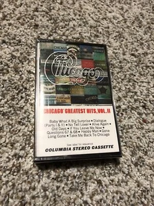 Chicago Greatest hits Vol 2 II Cassette Tape Columbia 1981 - Picture 1 of 5