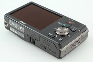 Black Nikon COOLPIX S6000 14.2 MP 7x Zoom Compact Digital Camera Black 90% New - Picture 1 of 12