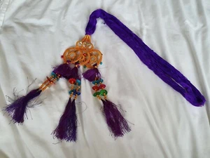 Pranda Paranda purple new Indian Asian Pakistani weddings special occasions - Picture 1 of 1