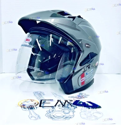 Bell Mag-9 Medium Gloss Titanium  SMALL 7000742 LARGE 7000744 - Image 1 of 3