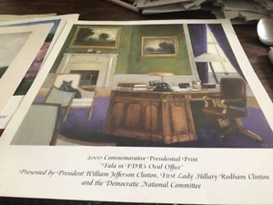Three Democratic Party Commemorative Prints, 2000-2002 - Picture 1 of 3