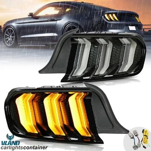 VLAND GT 5 Model LED Tail Lights For 15-21 FORD MUSTANG w/ Sequential Rear Lamps - Picture 1 of 12